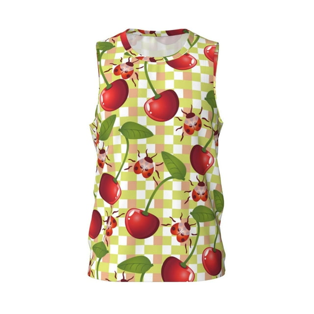 Coaee Cherries And Ladybirds Men's Basketball Jersey S-4xl Men's 