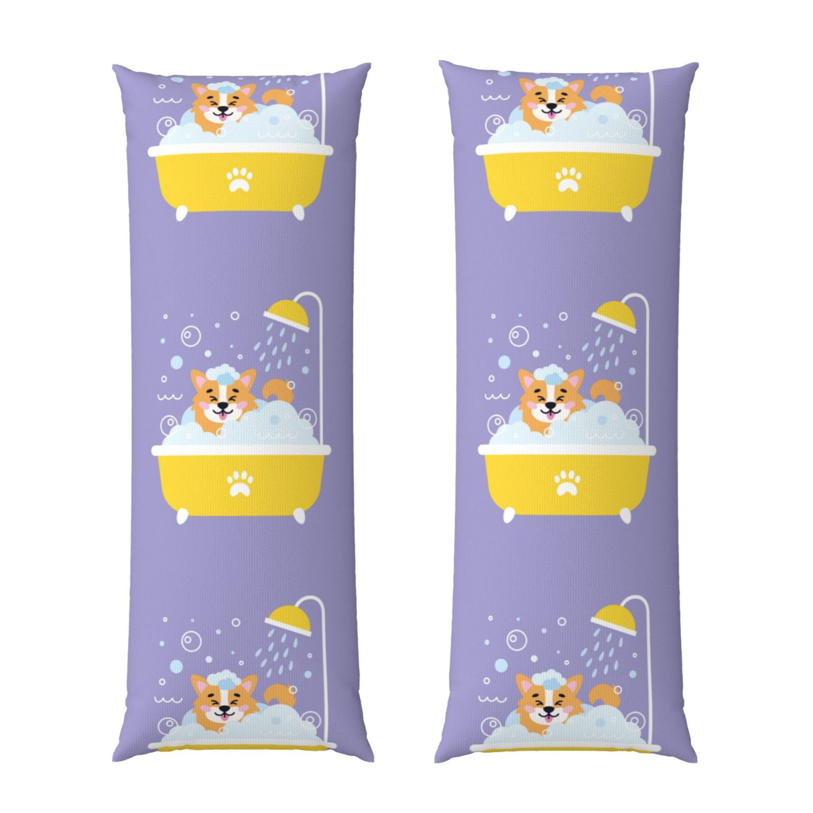 Coaee Washing in Bathtub Body Pillow Cover Long Pillow Case