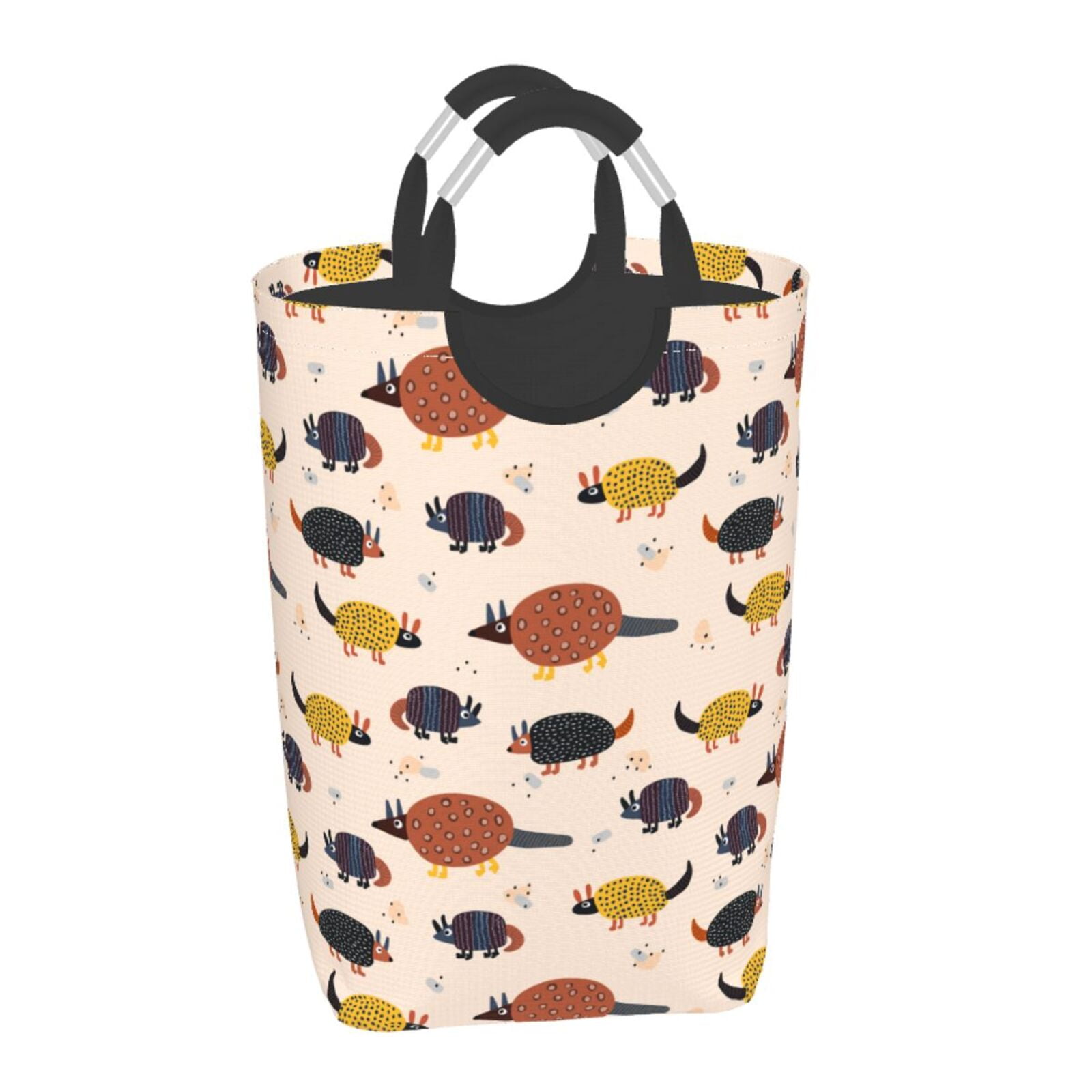Coaee Cute Armadillo1 for 50L Laundry Baskets with Handles, Collapsible