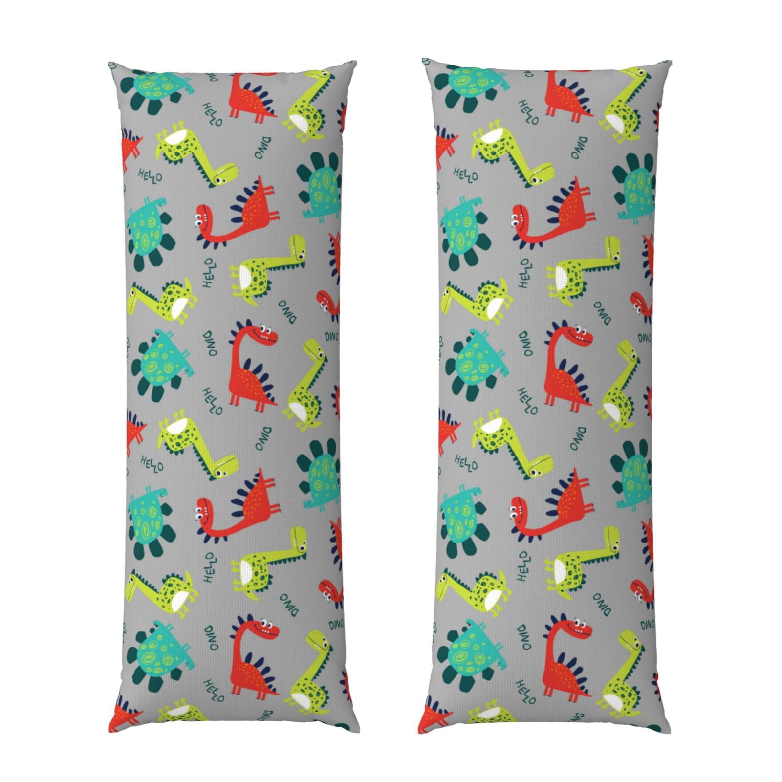 Coaee Cute Dinosaur Body Pillow Cover Long Pillow Case, Cooling Full Body Pillow Case Soft