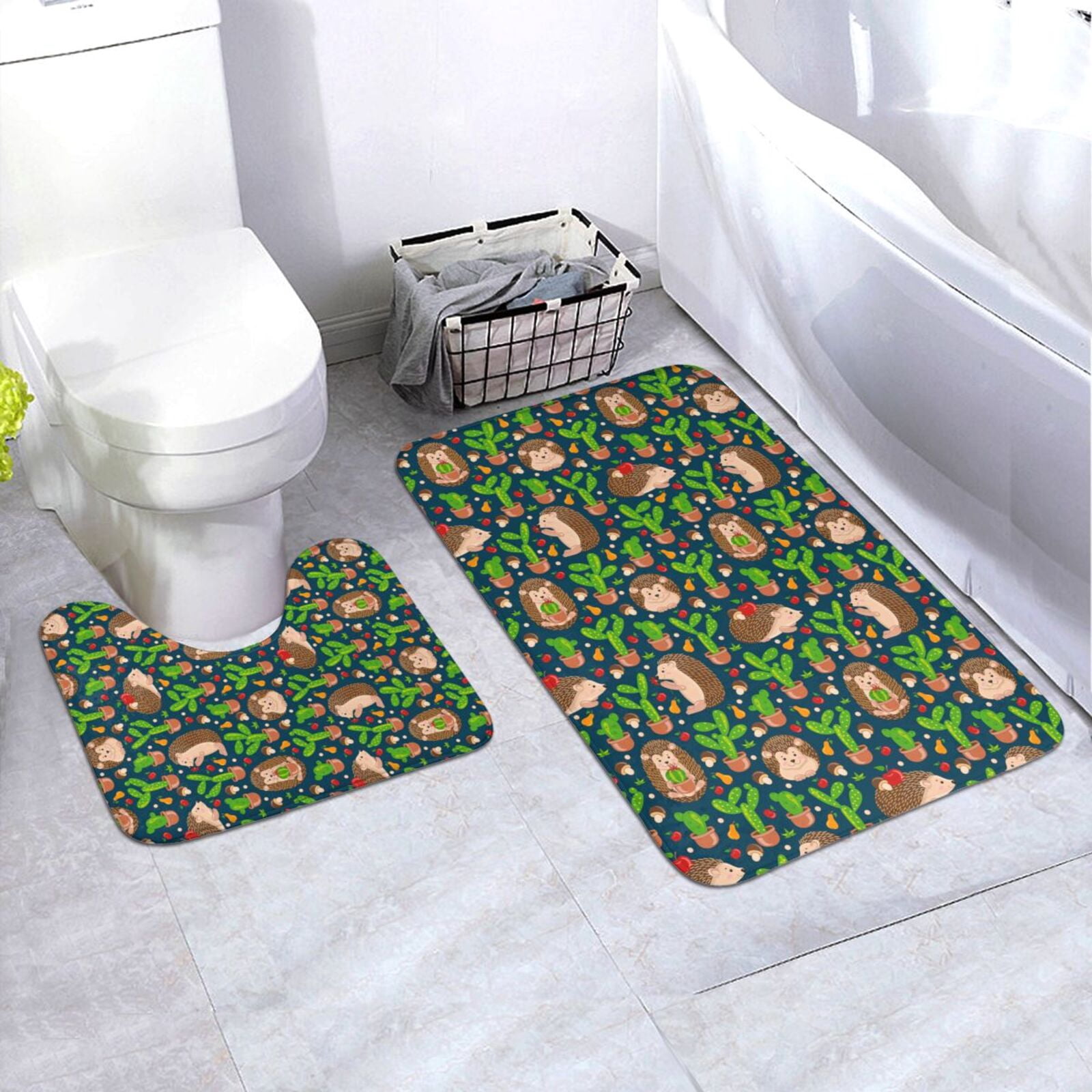 Cactus Harmony Bathroom Mat NCU0DDK2354