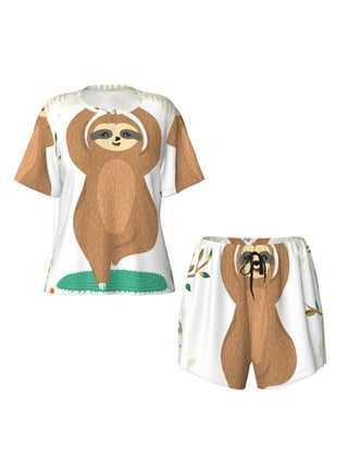 Sloth Pajamas Womens
