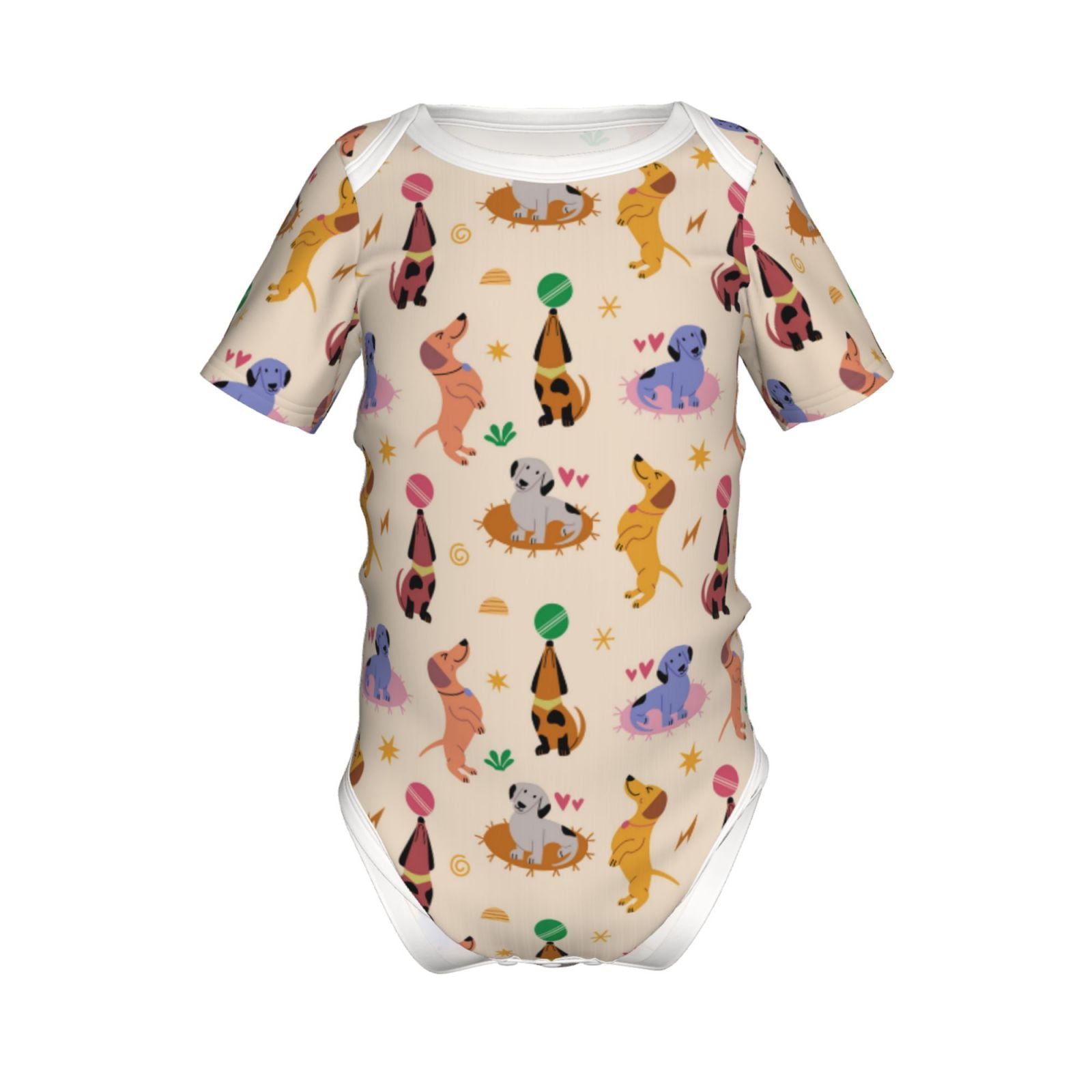DOQOSESHY Misfits Baby Bodysuit - Cute Unisex Rompers For 0-24 Months