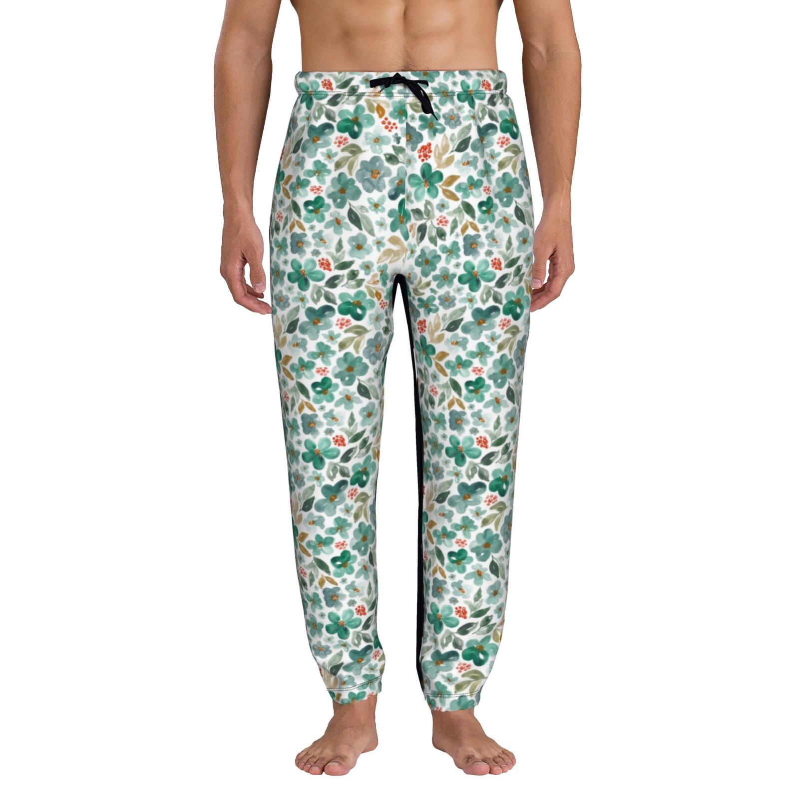 Teal Marble Men's Joggers