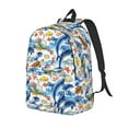 Coaee Marine Animals for Canvas Backpack for Hiking, Camping, Traveling