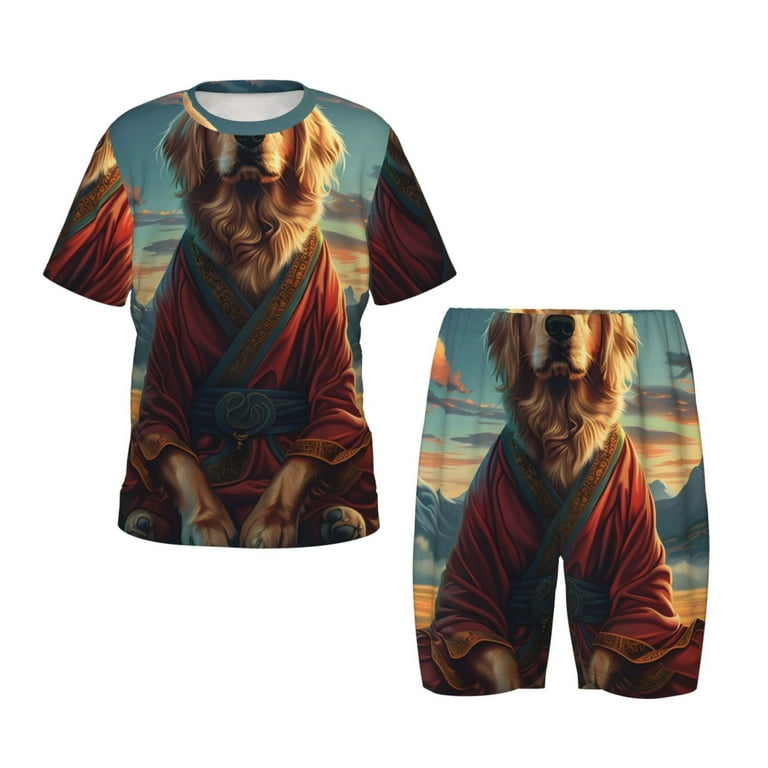 2 Piece Golden Retriever Children's Pajama Set 2 Piece Golden Retriever Children's Pajama Set