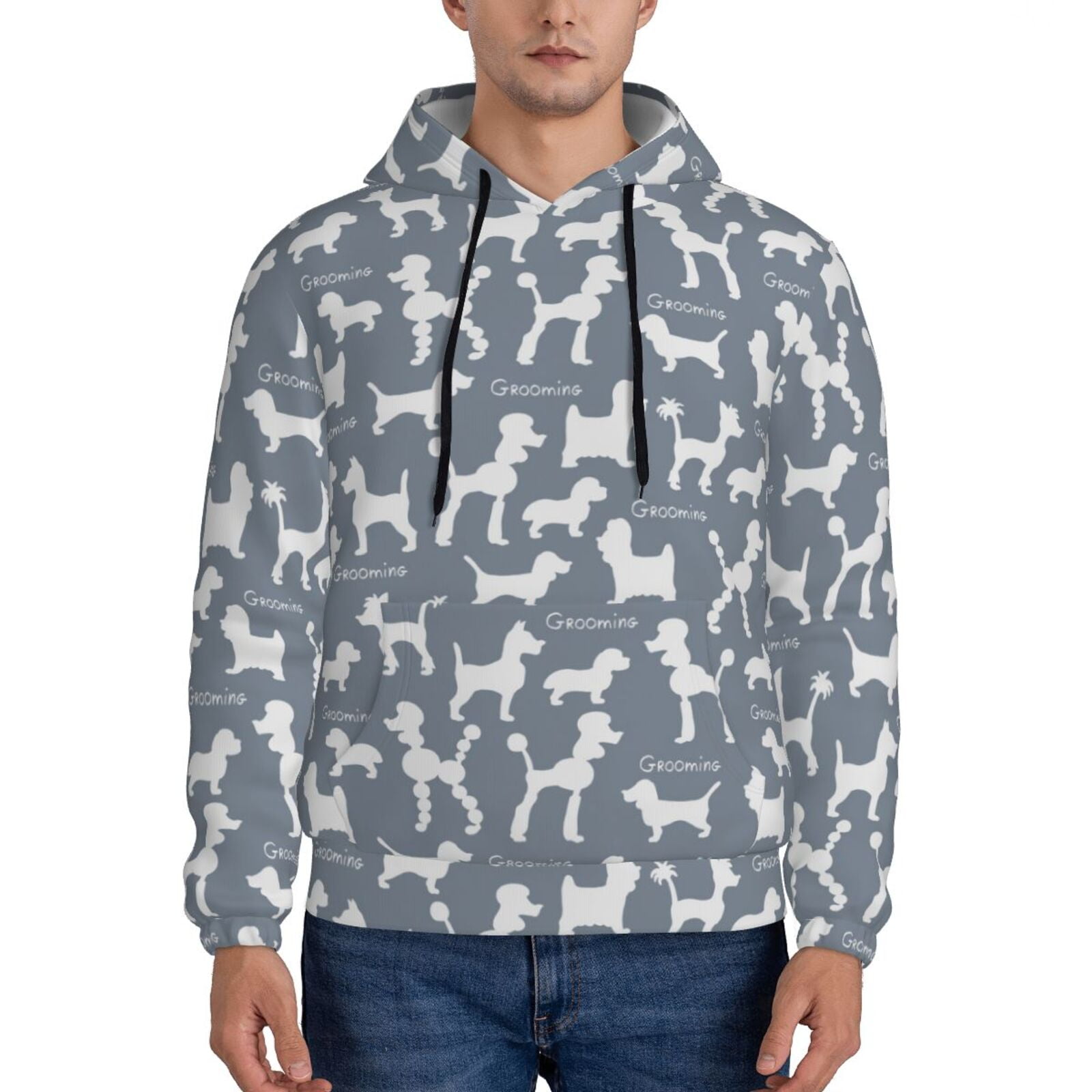 Sweatshirt (Men) - Poodle Doodle (4 Colours)