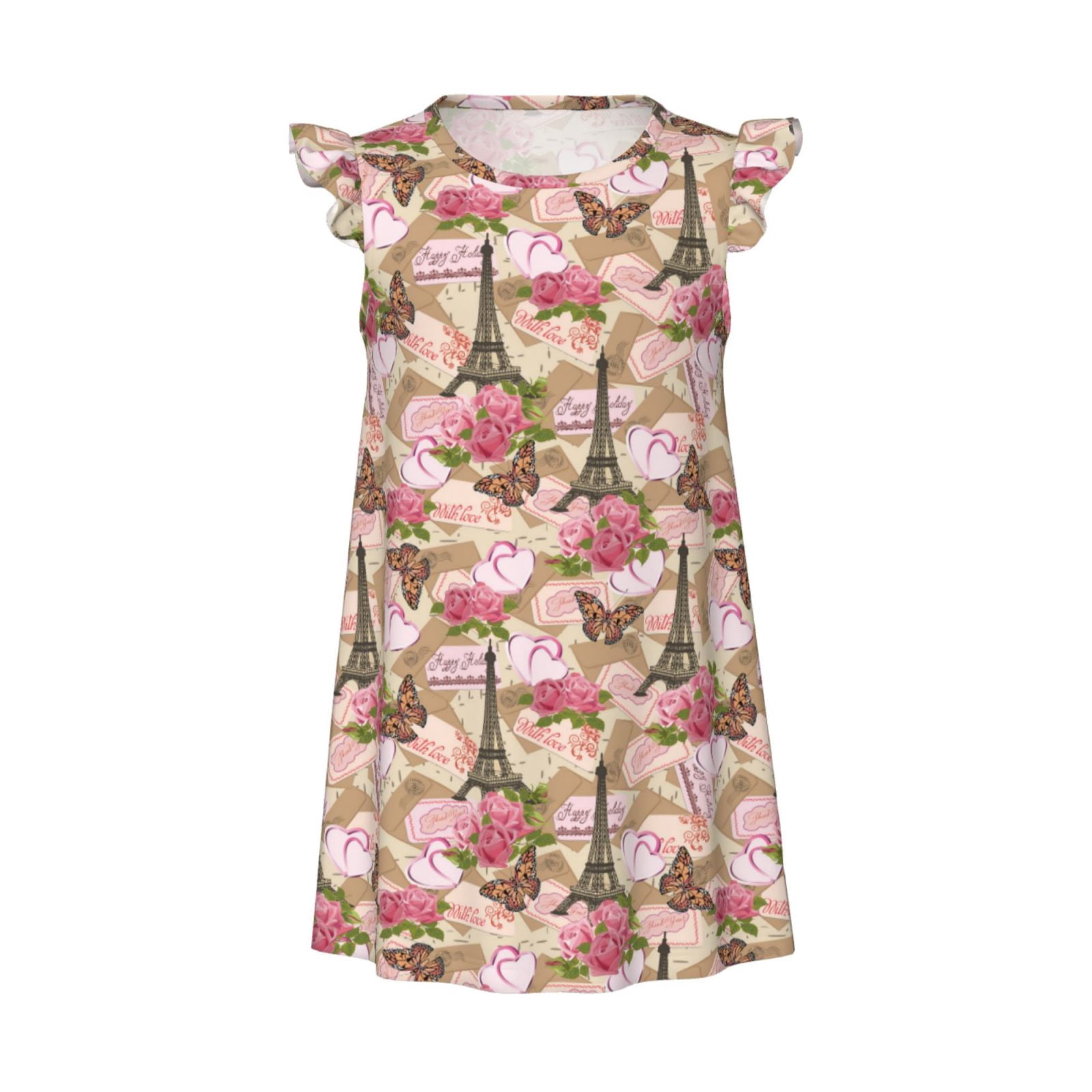 Body Girl Floral Printed Shirt & Trouser Night Wear For Girls & Women Free Size main image 0