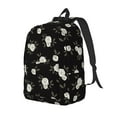 Coaee Rose Flowers for Canvas Backpack for Hiking, Camping, Traveling
