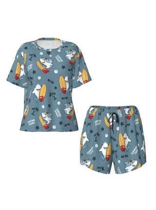 Ladies shark pyjamas new arrivals