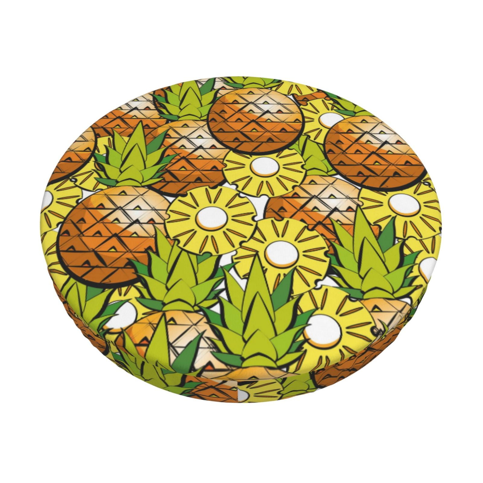 Galt International Dragonfruit Stool - 18" Tropical Fruit Side Table, Plant Stand, Indoor Outdoor Decor