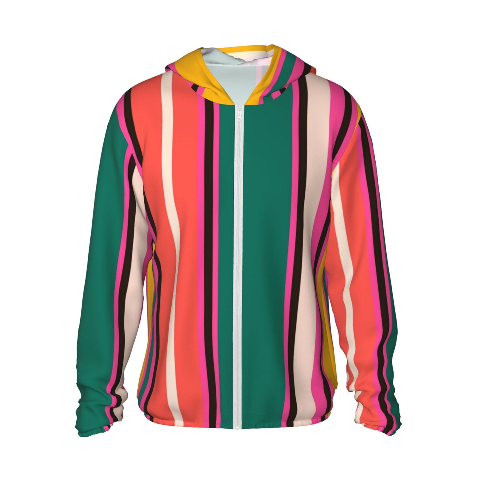 Coaee Vertical Stripes Men's and Women's UPF 50+ Sun Protection