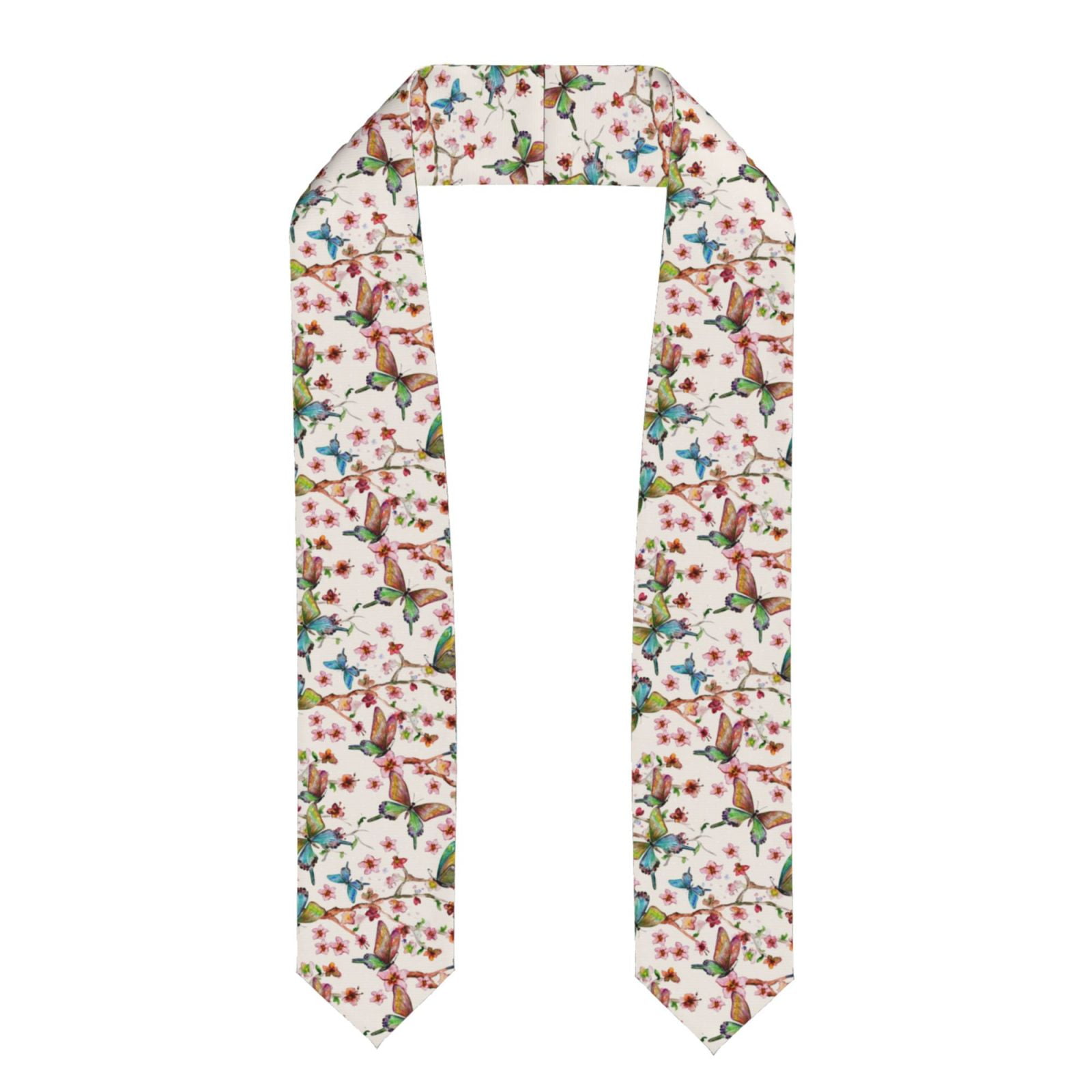 Buffalo Bloom Blush Graduation Stole