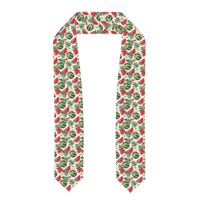 Coaee Watermelons Graduation Stole, Unisex, 72" Long Graduation Stole