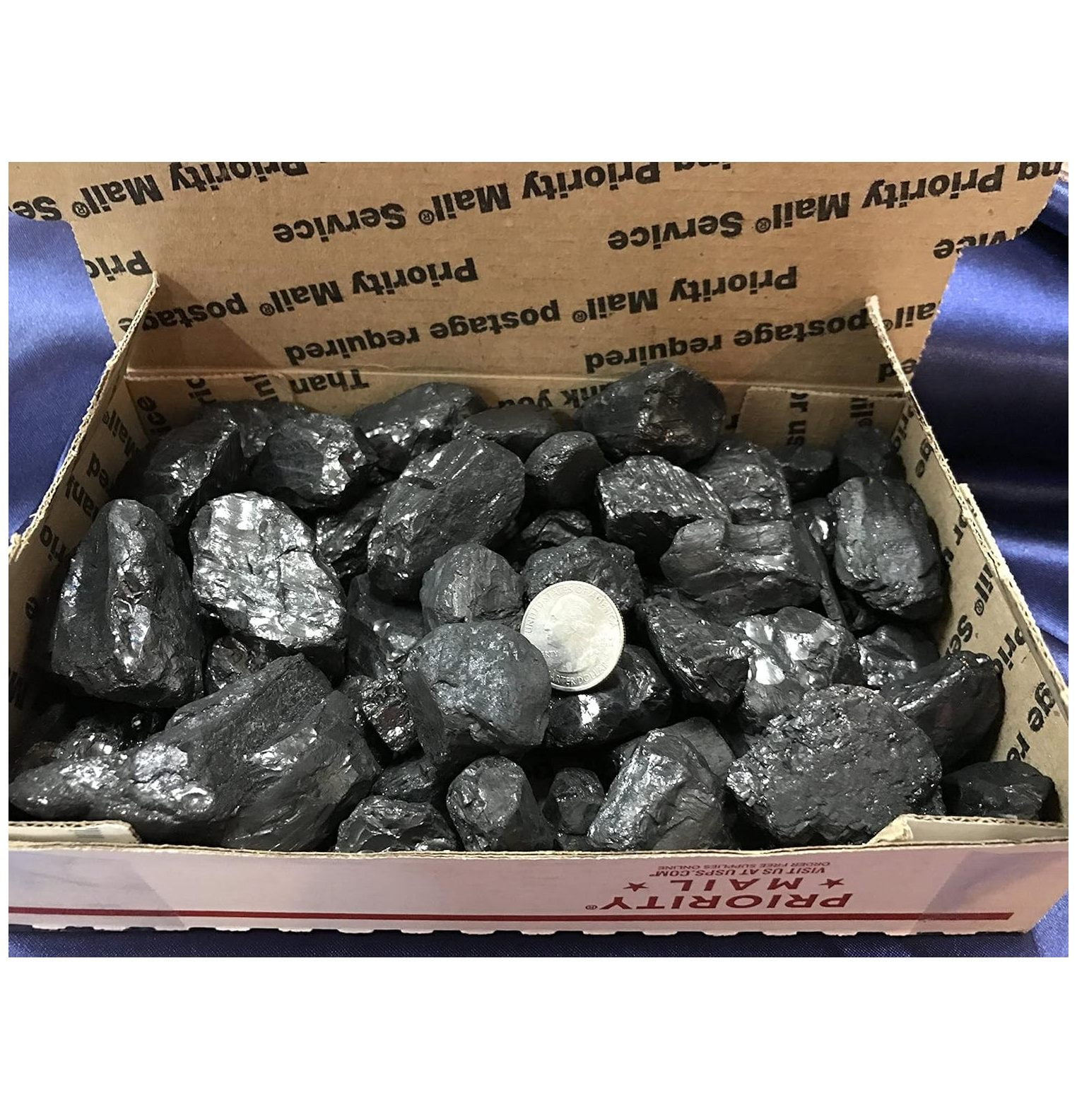 Coal Anthracite Nut Coal 2 Pounds
