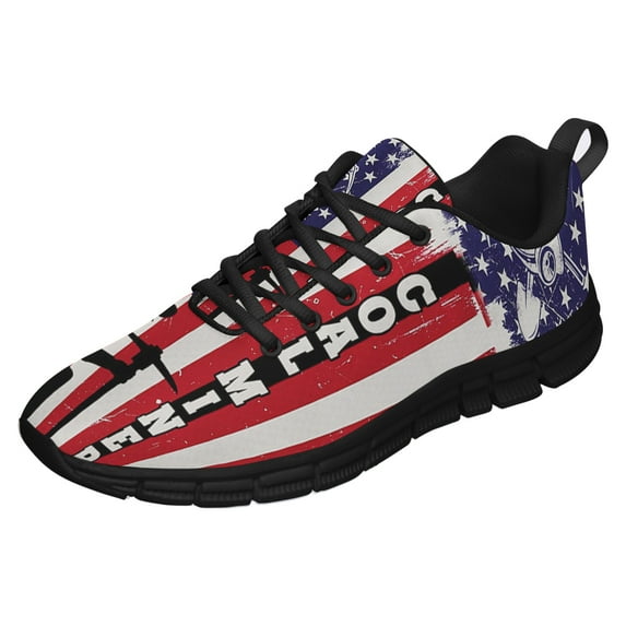 Coal Miner Running Shoes Sneakers Mesh Black Size 10.5