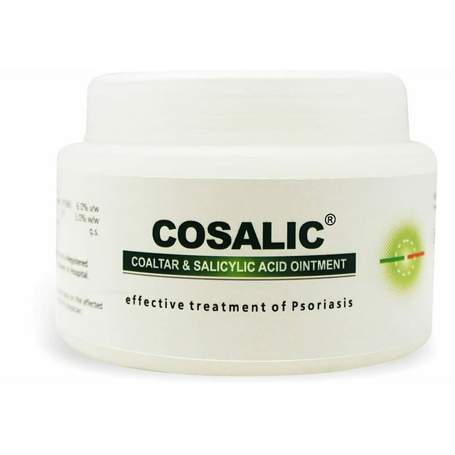 Coal Tar Salicylic Acid Ointment For Psoriasis 100g 3.52oz