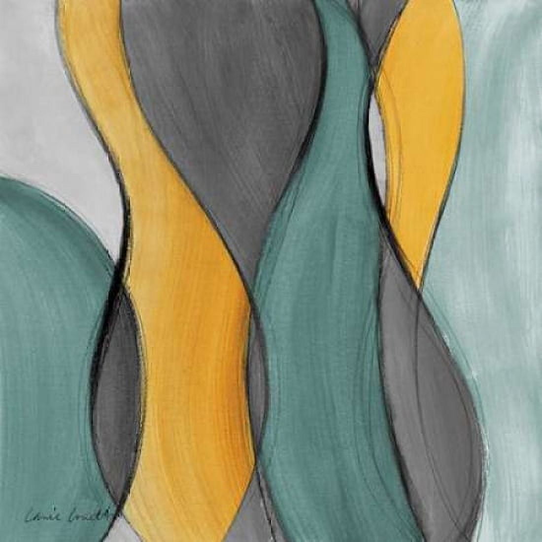 Coalescence in Gray I Canvas Art - Lanie Loreth (24 x 24)