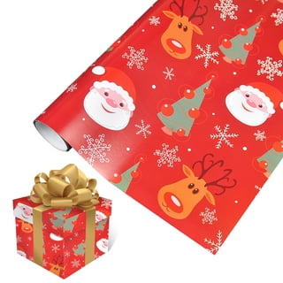 Elegant Western Gift Wrapping Paper, Jumbo Roll Christmas Gift