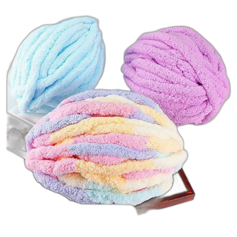 Coarse Ice Strip Wool Cat Tail Yarn Sausage Yarn Icelandic Hair Crochet