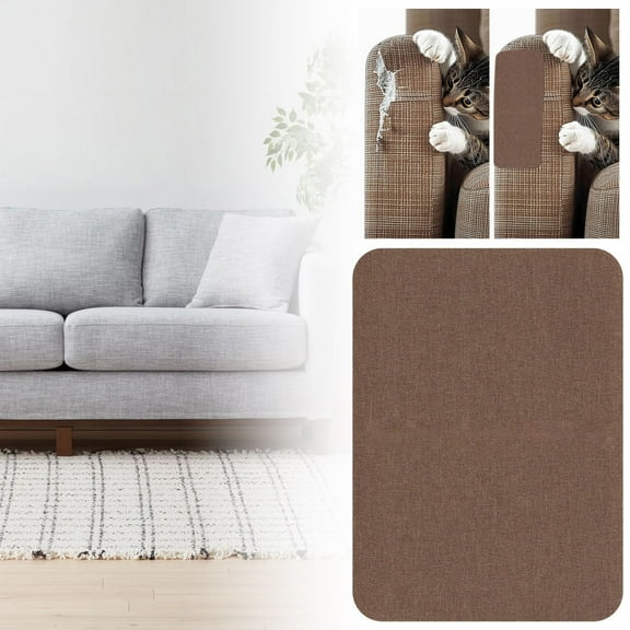 Coarse Linen Repair Patches, Self-Adhesive Linen Fabric Patches, 8X11 inch Extra Size, Multi Color, Can be Used for Linen Sofa Repair and Linen Clothes Repair(1PC)