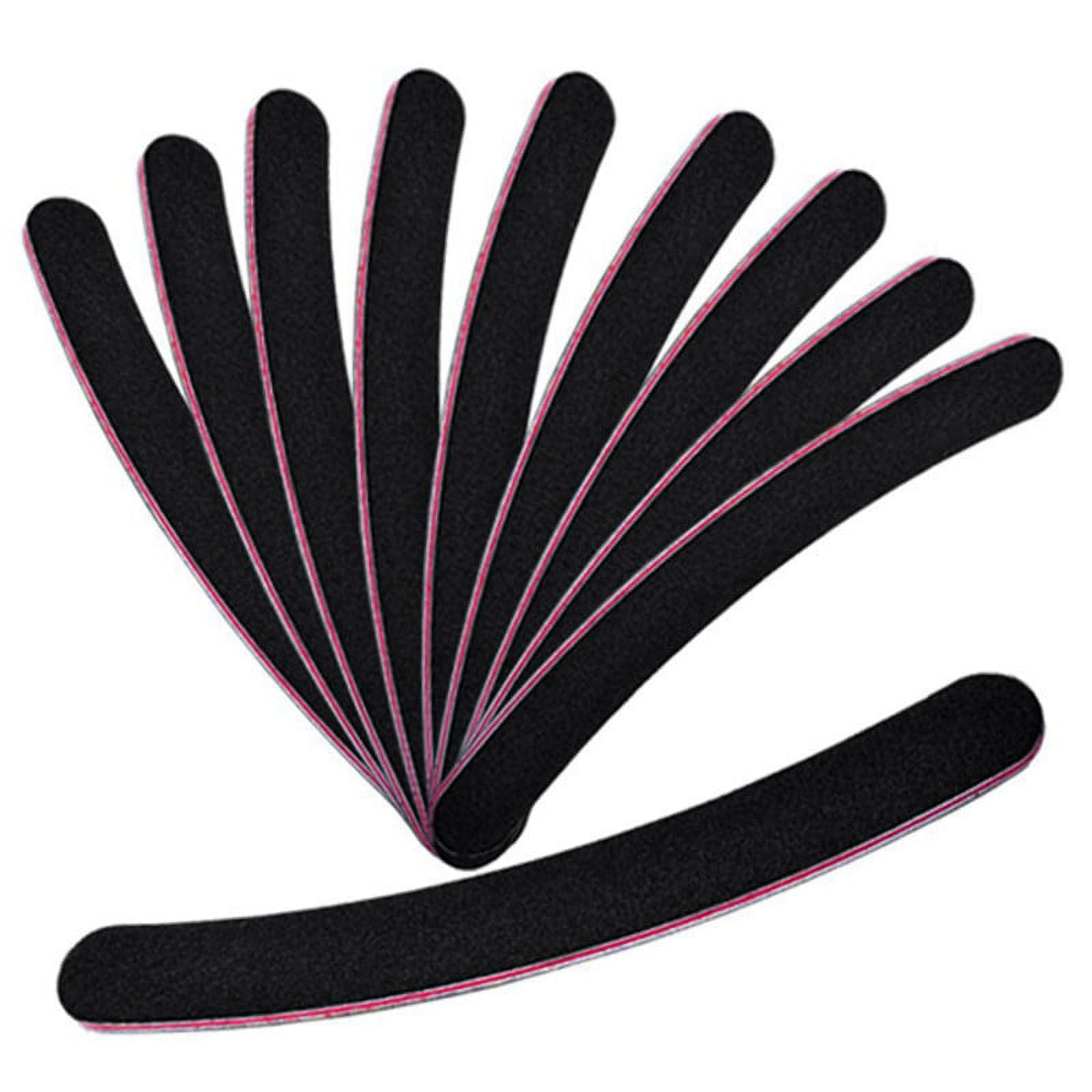 Coarse Nail File Sandpaper Organizer Emery Board Nail Files Natural