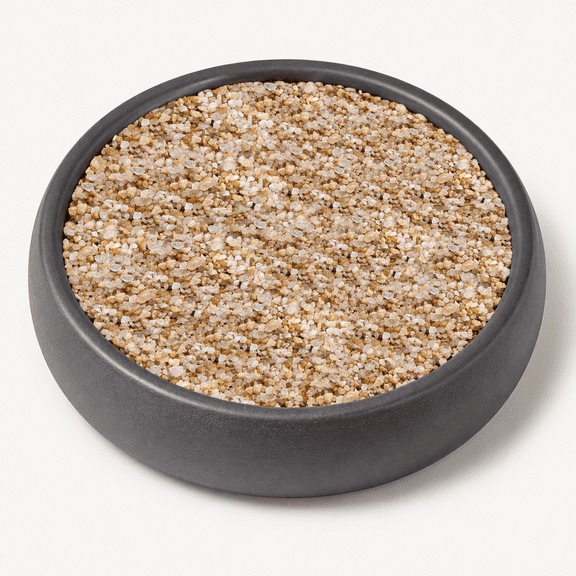 Coarse Silica Sand Succulent and Cactus Bonsai Stones Soil Cover Gravel for Indoor Outdoor Plants Natural Decorative Rocks for Fairy Gardening, Vase Fillers, Aquariums, Carnivorous Plant Mix