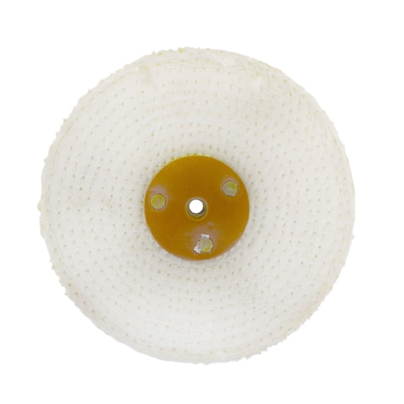 Coarse Sisal Fast Cut Buffing Polishing Mop 6" x 1.5" 3 Section 1st Stage Metal