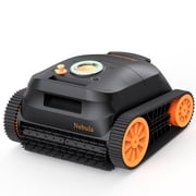 CoasTeering Nebula Robotic Pool Vacuum Cleaner for 180   Inground Pool with 180 Mins Runtime, Cordless Pool Cleaner with Wall and Waterline Cleaning and Perfect Suction, Brushless Motors