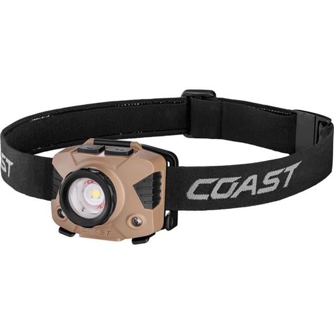 Coast 3022073 FLX7 700 Lumen Coyote LED Head Lamp with AAA Battery