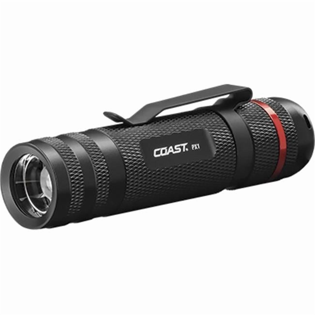 Coast Cutlery  PX1 Focus Flashlight Pure Beam Optic with the Ability to Twist Focus