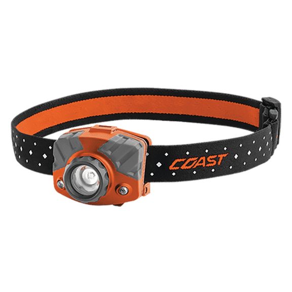 Coast Cutlery / Tek Torches 20620 FL75R Rechargeable Headlamp, Orange