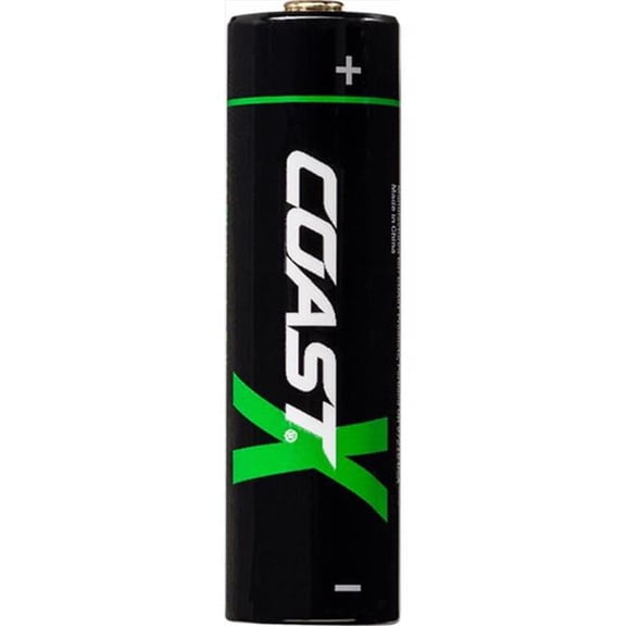 Coast 3017946 Display ZXAA Rechargeable AA Lithium Batteries - 4 per Pack - Pack of 12