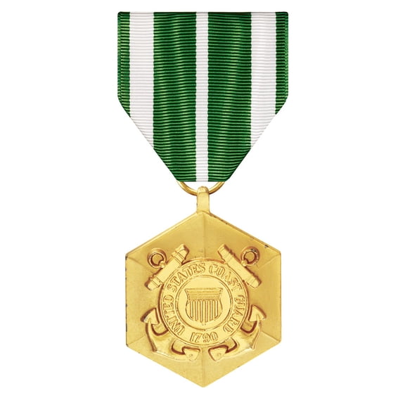 Coast Guard Commendation Medal Anodized