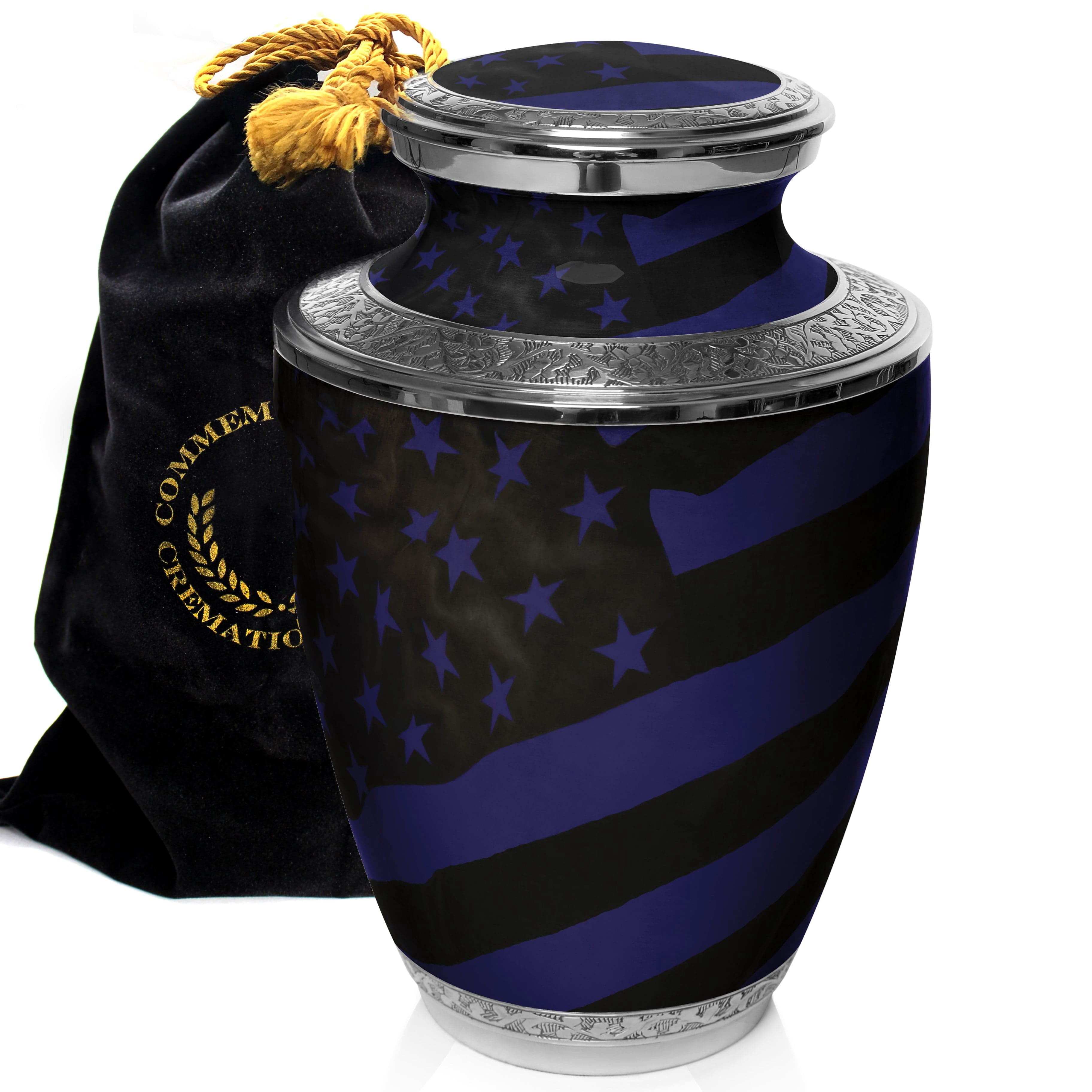Coast Guard Flag Military Cremation Urns for Human Ashes Adult Urns for Cremation Ashes Urns for Adult Cremation Ashes Urns for Ashes Cremation Urns for Human Ashes Adult 200 Cubic Inches Large