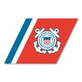 thumbnail image 1 of Coast Guard "Racing Stripe" Logo Magnet, 1 of 1