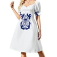 thumbnail image 1 of Coast Guard Sleeveless Dress dress dresses women's clothing korea stylish summer dress women 2024 summer 2024 women, 1 of 6