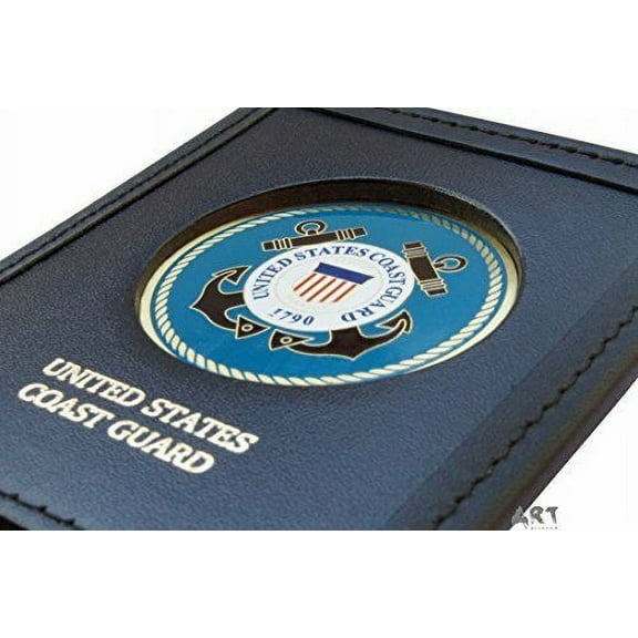 Coast Guard Wallets, Officially Licensed United States Military, Genuine Leather