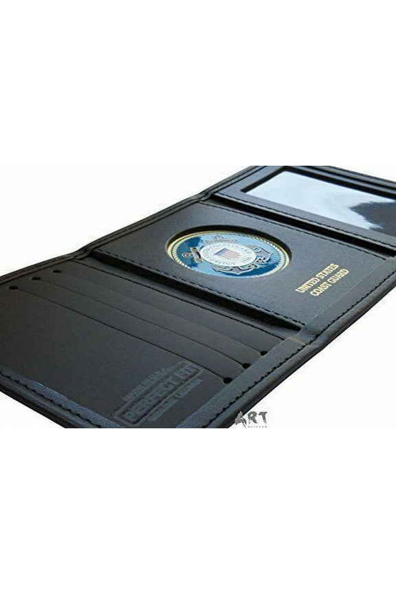 Coast Guard Wallets, Officially Licensed United States Military, Genuine Leather