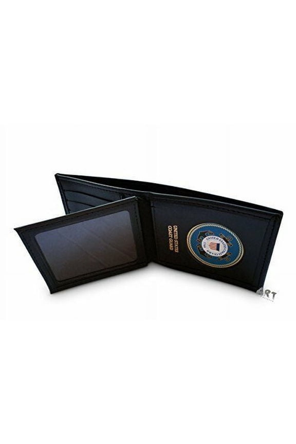 Coast Guard Wallets, Officially Licensed United States Military, Genuine Leather