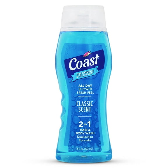 Coast Hair and Body .. Wash, Classic Scent, 18 .. Fl Oz Bottle