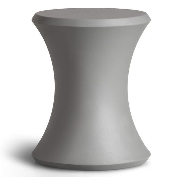 Coast Modern Outdoor Side Table - Lounger Table for Inside Pool or on Patio - All-Weather Furniture for Sun Shelf Up to 15" - Gray