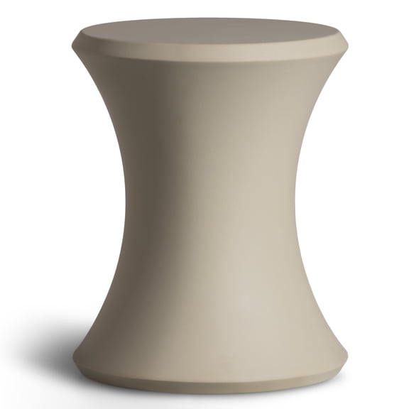 Coast Modern Outdoor Side Table - Lounger Table for Inside Pool or on Patio - All-Weather Furniture for Sun Shelf Up to 15" - Sand