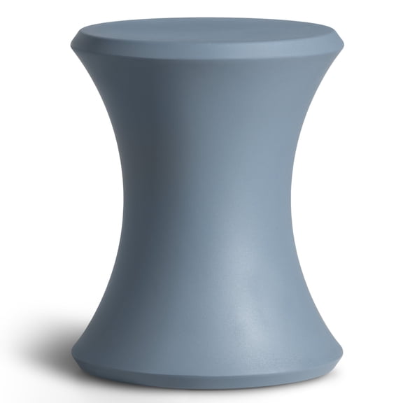 Coast Modern Outdoor Side Table - Lounger Table for Inside Pool or on Patio - All-Weather Furniture for Sun Shelf Up to 15" - Stone Blue