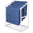 thumbnail image 1 of Coast Modern Pool Towel Rack – 5 Beach Towel PVC Drying Rack for Outdoor & Indoor Use, 1 of 7