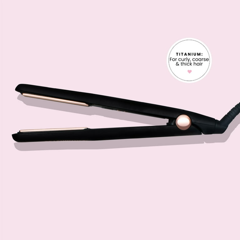 The Beachwaver Co. Coast Pro 1 Titanium Flat Iron Midnight Rose