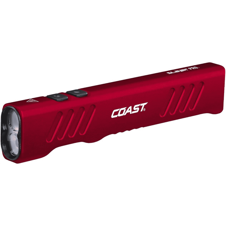 coast professional rechargeable flashlight XP9R Pure Beam LED Cut through deep darkness XP2R 520 Lumen Rechargeable Flashlight