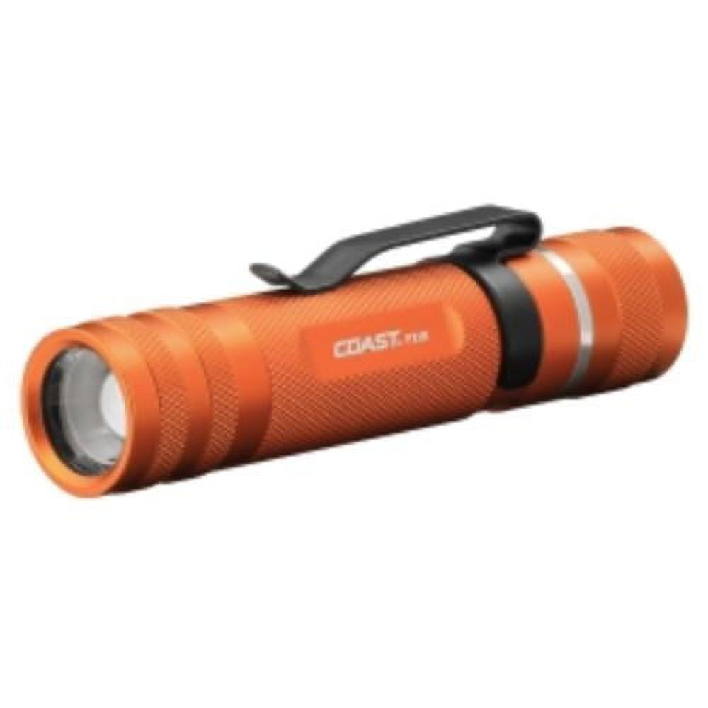 PX1R Rechargeable LED Flashlight Orange Body