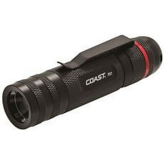 Coast Px1 Led Flashlight, Pure Beam Focusing, Black