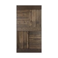 thumbnail image 1 of Coast Sequoia Inc Coast Sequoia 42in x 84in S Series Pine Wood Sliding Barn Door Without Hardware Smoky Gray, 1 of 6